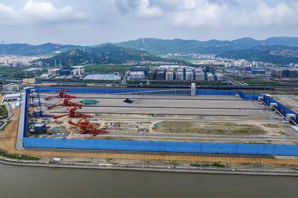 Yueqing Bay Wharf projektas Vendžou mieste, Džedziango provincijoje